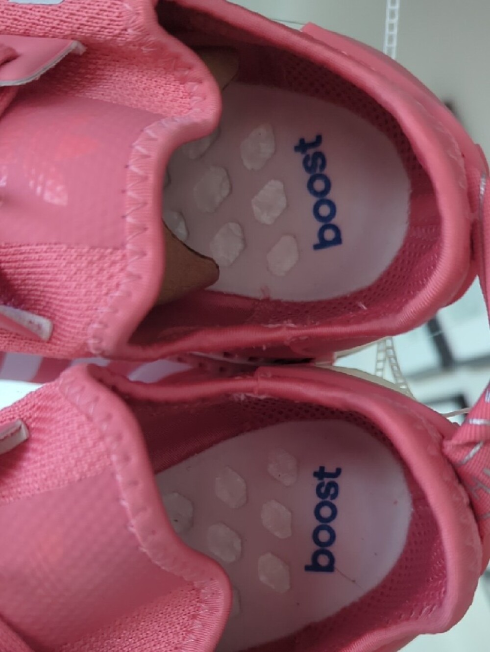 adidas Pink Athletic Sneakers with White Stripes - Picture 3 of 7